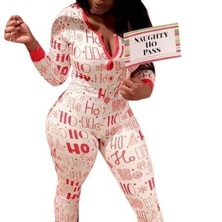 Meihuida Women Deep V Neck Christmas Jumpsuit Pajama Long Sleeve One Piece Bodycon Rompers Overall Sleepwear
Meihuida Women Deep V Neck Christmas Jumpsuit Pajama Long Sleeve One Piece Bodycon Rompers Overall Sleepwear