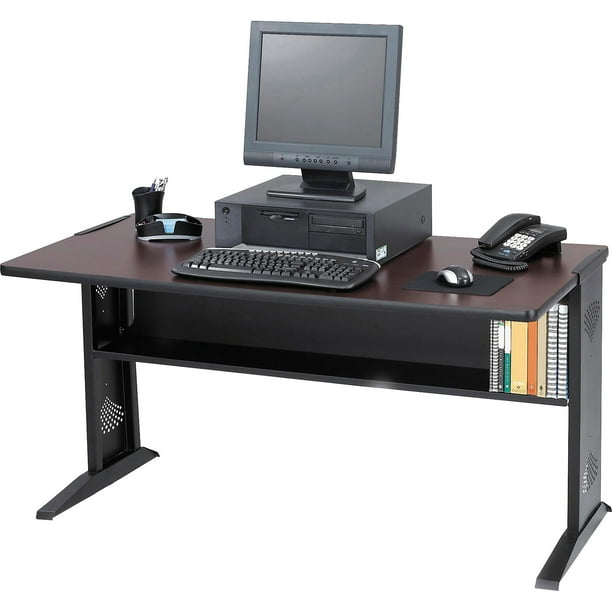 Safco, Reversible Top Computer Desk, 1 Each