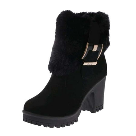 Ykohkofe Fashion Women s Shoes Breathable Chunky High Heels Retro Zipper Short Boots Black 6.5-7
Ykohkofe Fashion Women s Shoes Breathable Chunky High Heels Retro Zipper Short Boots Black 6.5-7