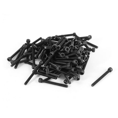 100 x Stainless Steel Countersunk Hex Socket Knurled Bolt Screws M2.5x25mm Black 
100 x Stainless Steel Countersunk Hex Socket Knurled Bolt Screws M2.5x25mm Black