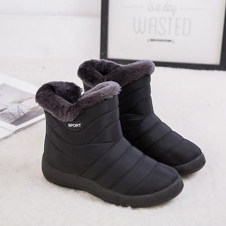Egmy Winter Boots Women Waterproof Snow Shoes Flat Casual Ankle Boots Plus Size Shoes
Egmy Winter Boots Women Waterproof Snow Shoes Flat Casual Ankle Boots Plus Size Shoes