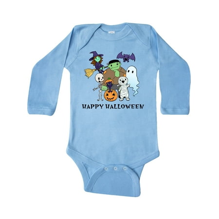 Inktastic Happy Halloween Cute Trick or Treat Monsters Gift Baby Boy or Baby Girl Long Sleeve Bodysuit
Inktastic Happy Halloween Cute Trick or Treat Monsters Gift Baby Boy or Baby Girl Long Sleeve Bodysuit