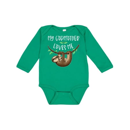 Inktastic My Godmother Loves Me Cute Sloth and Baby Gift Baby Boy or Baby Girl Long Sleeve Bodysuit
Inktastic My Godmother Loves Me Cute Sloth and Baby Gift Baby Boy or Baby Girl Long Sleeve Bodysuit