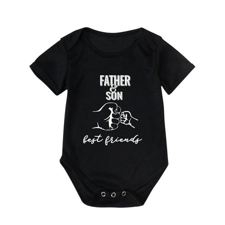 YWDJ 0-24Months One Piece Kids Boys Girls Fashion Cute Solid Letter Short Sleeve One-piece Romper Jumpsuit Black 18-24 Months
YWDJ 0-24Months One Piece Kids Boys Girls Fashion Cute Solid Letter Short Sleeve One-piece Romper Jumpsuit Black 18-24 Months