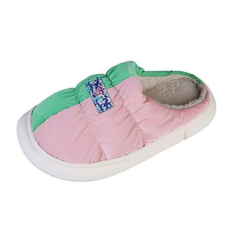 Qufokar Snow Boots for Women Slip On Pumpkin Slippers for Women Ladies Fashion Colorblock Leather Comfort Flat Bottom Plus Fleece Cotton Slippers
Qufokar Snow Boots for Women Slip On Pumpkin Slippers for Women Ladies Fashion Colorblock Leather Comfort Flat Bottom Plus Fleece Cotton Slippers