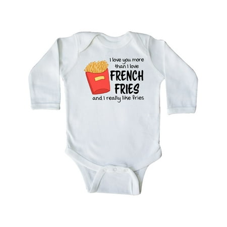 Inktastic I Love You More Than French Fries and I Really Like Fries Gift Baby Boy or Baby Girl Long Sleeve Bodysuit
Inktastic I Love You More Than French Fries and I Really Like Fries Gift Baby Boy or Baby Girl Long Sleeve Bodysuit