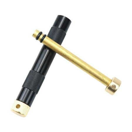 FAIOIN Metal Fire Piston Brass for Camping Survival for Outdoor Survival Emergency Tube