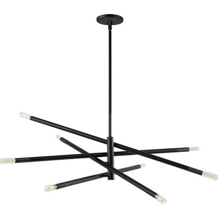 Dainolite WAN-548P-MB 50 in. Wand 8 Light Incandescent Pendant Ceiling Light Matte Black
Dainolite WAN-548P-MB 50 in. Wand 8 Light Incandescent Pendant Ceiling Light Matte Black