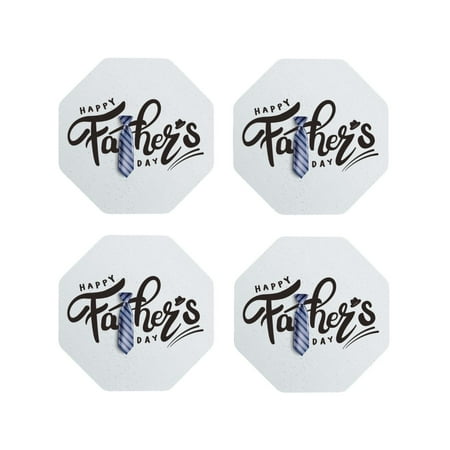 Coasters Set of 4 - Happy Father s Day (2) Drink Coasters for Tabletop Protection Leather Coasters for Living Room Decor and Housewarming Gift Octagon
Coasters Set of 4 - Happy Father s Day (2) Drink Coasters for Tabletop Protection Leather Coasters for Living Room Decor and Housewarming Gift Octagon