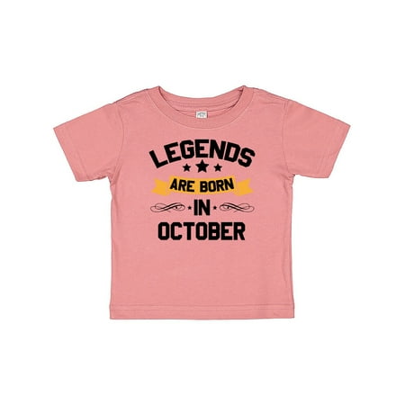 Inktastic legends are born in october Gift Baby Boy or Baby Girl T-Shirt
Inktastic legends are born in october Gift Baby Boy or Baby Girl T-Shirt