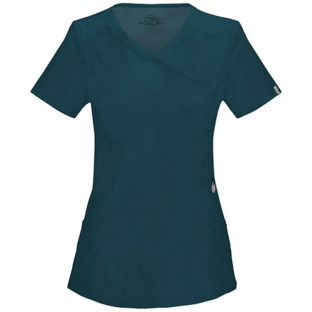 Cherokee Infinity Women s Scrubs Top Mock Wrap 2625A