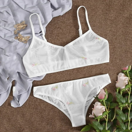 Daqian Lingerie for Women Plus Size Set Ladies Fashion Sexy See-Through Lace Underwear Pink Sling Floral Underwear Set Womens Lingerie Clearance White XL(XL)
Daqian Lingerie for Women Plus Size Set Ladies Fashion Sexy See-Through Lace Underwear Pink Sling Floral Underwear Set Womens Lingerie Clearance White XL(XL)