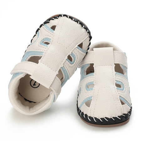 Julam Kid Girls Leather Sandals | Anti-Slip Sole Soft Breathable Baby Crib Shoes | Closed-Toe Casual Sandals for Formal Occasions Parties Casual Photography Outdoor Activities.
Julam Kid Girls Leather Sandals | Anti-Slip Sole Soft Breathable Baby Crib Shoes | Closed-Toe Casual Sandals for Formal Occasions Parties Casual Photography Outdoor Activities.
