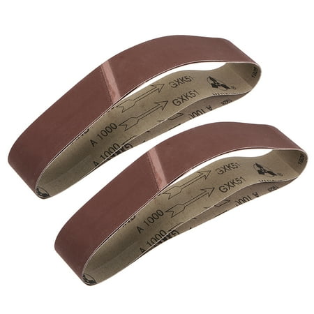2 x 27 (50mm x 686mm) Sanding Belt 1000 Grit Aluminum Oxide 4pcs 
2 x 27 (50mm x 686mm) Sanding Belt 1000 Grit Aluminum Oxide 4pcs