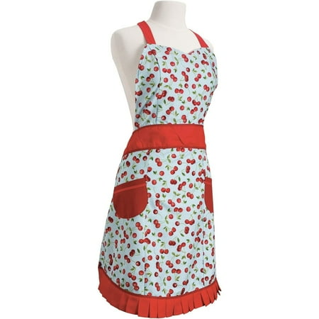 Now Designs Betty Apron Cherries