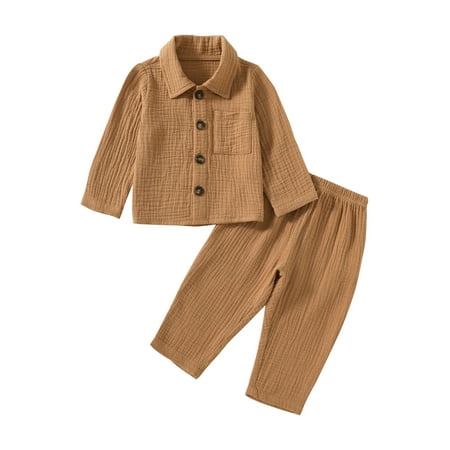 wybzd Toddler Baby Boy Clothes Cotton Linen Long Sleeve Button Down Shirts Long Pants Outfits
wybzd Toddler Baby Boy Clothes Cotton Linen Long Sleeve Button Down Shirts Long Pants Outfits