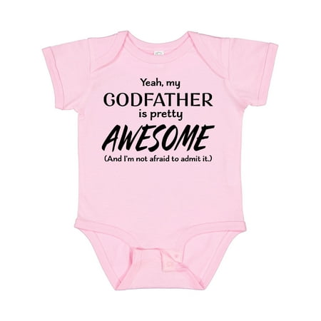 Inktastic Yeah My Godfather is Pretty Awesome Gift Baby Boy or Baby Girl Bodysuit
Inktastic Yeah My Godfather is Pretty Awesome Gift Baby Boy or Baby Girl Bodysuit