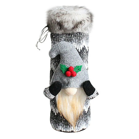 Nomeni Christmas Wine Bottle Cap Faceless Doll Red Wine Packaging Bag Long Hair Christmas Wine Cap Table Decorations
Nomeni Christmas Wine Bottle Cap Faceless Doll Red Wine Packaging Bag Long Hair Christmas Wine Cap Table Decorations