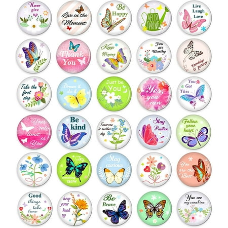 MORCART Cute Butterfly Magnets for Fridge Motivational Quote Refrigerator Magnets Decorative for Locker Whiteboard Cabinet Office Kitchen Blackboard 30PCS
MORCART Cute Butterfly Magnets for Fridge Motivational Quote Refrigerator Magnets Decorative for Locker Whiteboard Cabinet Office Kitchen Blackboard 30PCS