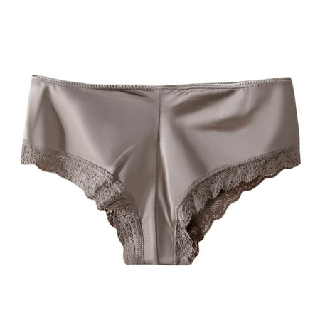 Dtydtpe underwear women Womens Underwear Cotton Bikini Panties Lace Soft Hipster Panty Ladies Stretch Full Briefs Grey
Dtydtpe underwear women Womens Underwear Cotton Bikini Panties Lace Soft Hipster Panty Ladies Stretch Full Briefs Grey