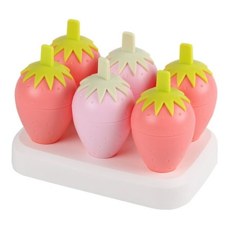 JULYING Reusable Plastic Ice Cream Mold Strawberries and Chicks Fashion Anti-drip Gift
JULYING Reusable Plastic Ice Cream Mold Strawberries and Chicks Fashion Anti-drip Gift