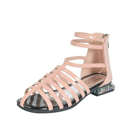 DancePeanut Summer Girls Roman Sandals Gladiator Shoes Kids Fashion Princess Sandals Children Beach Sandals Size 27-37
DancePeanut Summer Girls Roman Sandals Gladiator Shoes Kids Fashion Princess Sandals Children Beach Sandals Size 27-37