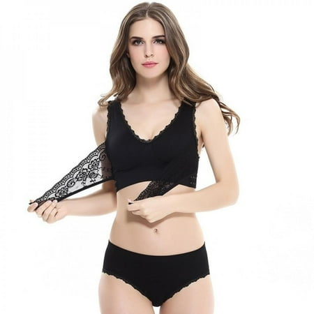Clearance!Cross Side Buckle Sports Underwear Set Women s Shock-proof and Anti-sagging Gather-back Shaped Vest-style Bra Without Steel Ring Black M
Clearance!Cross Side Buckle Sports Underwear Set Women s Shock-proof and Anti-sagging Gather-back Shaped Vest-style Bra Without Steel Ring Black M