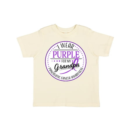 Inktastic I Wear Purple for My Grandpa- Pancreatic Cancer Awareness Gift Toddler Boy or Toddler Girl T-Shirt
Inktastic I Wear Purple for My Grandpa- Pancreatic Cancer Awareness Gift Toddler Boy or Toddler Girl T-Shirt