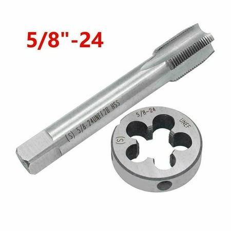 HSS 5/8\ -24 UNEF Right Hand Thread Tap and Die Set 5/8 x 24