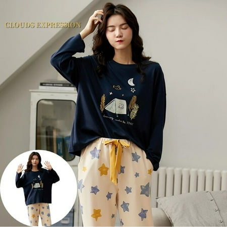 QWZNDZGR Spring Autumn Quality Pure Cotton Elegant Womens Pajama Sets Pyjamas Casual Sleepwear Long Pijama Mujer Nightsuit Lounge Fashion
QWZNDZGR Spring Autumn Quality Pure Cotton Elegant Womens Pajama Sets Pyjamas Casual Sleepwear Long Pijama Mujer Nightsuit Lounge Fashion