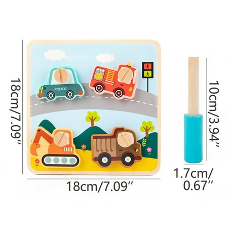 Sentmoom Wooden Screw Screw Matching Puzzles Early Childhood Education Hand-eye Coordination Training Nut Assembly Educational Toys
Sentmoom Wooden Screw Screw Matching Puzzles Early Childhood Education Hand-eye Coordination Training Nut Assembly Educational Toys