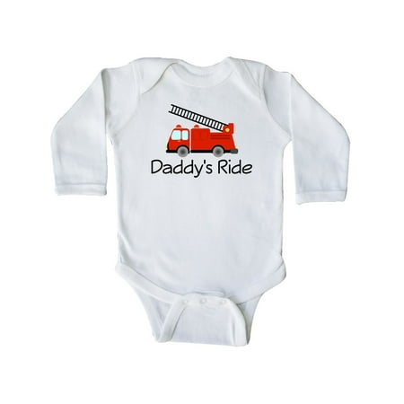 Inktastic Fire Truck Daddy s Ride Gift Baby Boy or Baby Girl Long Sleeve Bodysuit 
Inktastic Fire Truck Daddy s Ride Gift Baby Boy or Baby Girl Long Sleeve Bodysuit