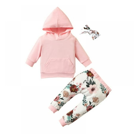 Promotion Clearance Baby Girl Tracksuit with Mini Pocket Hoodie Pink Clothing Long Sleeve Top +Flower Printed Pants with Elastic waist +Headband Sweat Outfits
Promotion Clearance Baby Girl Tracksuit with Mini Pocket Hoodie Pink Clothing Long Sleeve Top +Flower Printed Pants with Elastic waist +Headband Sweat Outfits