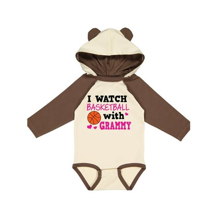 Inktastic I Watch Basketball with Grammy Gift Baby Girl Long Sleeve Bodysuit
Inktastic I Watch Basketball with Grammy Gift Baby Girl Long Sleeve Bodysuit