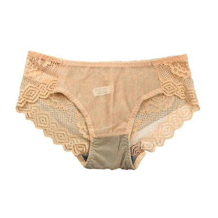 Yuelianxi Womens Sheer Panties Thong Lace Ladies Ultra Women Bikini Soft Panties Fashion Brief Underwear Panties
Yuelianxi Womens Sheer Panties Thong Lace Ladies Ultra Women Bikini Soft Panties Fashion Brief Underwear Panties
