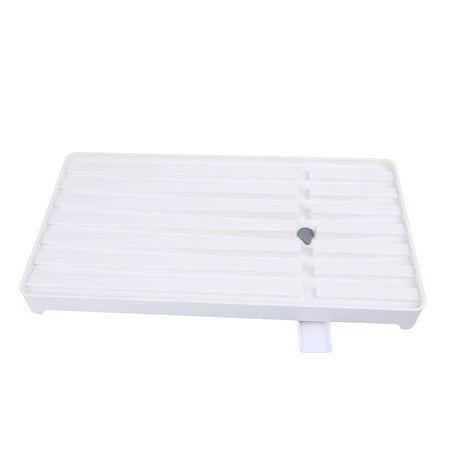 Kitchen Sink Draining Mat Dish Drainer with Drip Tray Multifunctional Draining Board for Cups Fruit Tea and Storage Tray
Kitchen Sink Draining Mat Dish Drainer with Drip Tray Multifunctional Draining Board for Cups Fruit Tea and Storage Tray