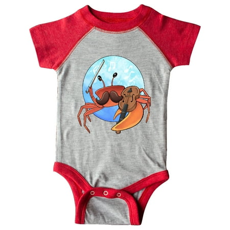 Inktastic Fun Fiddler Crab with Violin and Mustache Gift Baby Boy or Baby Girl Bodysuit
Inktastic Fun Fiddler Crab with Violin and Mustache Gift Baby Boy or Baby Girl Bodysuit