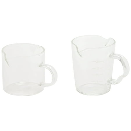 Set of 2 Glass Milk Jug Twin Spout Pouring Coffee Cream Sauce Jug Barista Craft Coffee Latte Milk Frothing Jug Pitcher
Set of 2 Glass Milk Jug Twin Spout Pouring Coffee Cream Sauce Jug Barista Craft Coffee Latte Milk Frothing Jug Pitcher