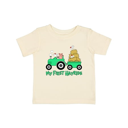 Inktastic My First Hayride Cute Pig Chickens and Tractor Gift Baby Boy or Baby Girl T-Shirt
Inktastic My First Hayride Cute Pig Chickens and Tractor Gift Baby Boy or Baby Girl T-Shirt