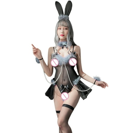 Follure Lingerie for Women Rabbit Suit Jumpsuit Bow Jumpsuit Underwear Sets
Follure Lingerie for Women Rabbit Suit Jumpsuit Bow Jumpsuit Underwear Sets