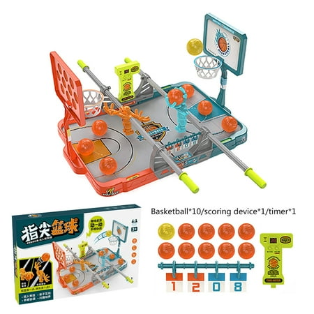 Toy Mini Desktop Shooting Basketball Game Home Desk Gift for Kids and Adults