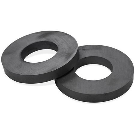 Ceramic Disc Magnet Rings 2 Count