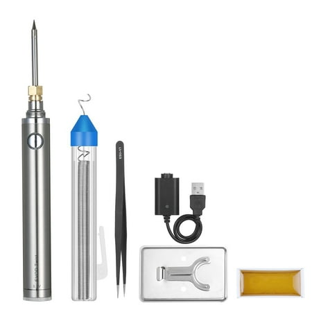 Soldering Iron 5V 8 W Wireless Charging Soldering Iron Portable Battery Soldering Iron with USB Welding Tools
Soldering Iron 5V 8 W Wireless Charging Soldering Iron Portable Battery Soldering Iron with USB Welding Tools