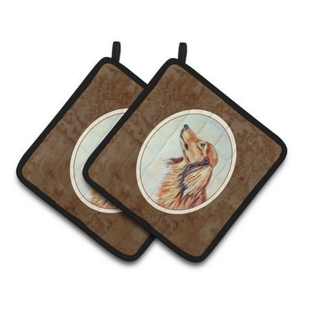 Carolines Treasures 7240PTHD Long Haired Red Dachshund Pair of Pot Holders 7.5HX7.5W multicolor
Carolines Treasures 7240PTHD Long Haired Red Dachshund Pair of Pot Holders 7.5HX7.5W multicolor