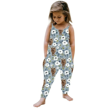 Toddler Girl Romper Kids Baby Jumpsuit One Piece Western Floral Cartoon Cow Print Playsuit Strap Romper Summer Outfits Clothes Baby Clothes
Toddler Girl Romper Kids Baby Jumpsuit One Piece Western Floral Cartoon Cow Print Playsuit Strap Romper Summer Outfits Clothes Baby Clothes