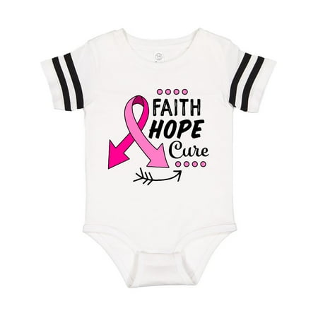 Inktastic Faith Hope Cure Breast Cancer Awareness with Arrows Gift Baby Boy or Baby Girl Bodysuit
Inktastic Faith Hope Cure Breast Cancer Awareness with Arrows Gift Baby Boy or Baby Girl Bodysuit