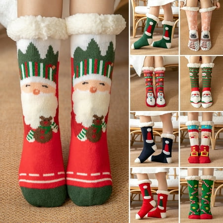 1 Pair Christmas Mid Tube Socks Christmas Elements Plush Medium Tube Thick High Elasticity Keep Warm Cartoon Sa
1 Pair Christmas Mid Tube Socks Christmas Elements Plush Medium Tube Thick High Elasticity Keep Warm Cartoon Sa