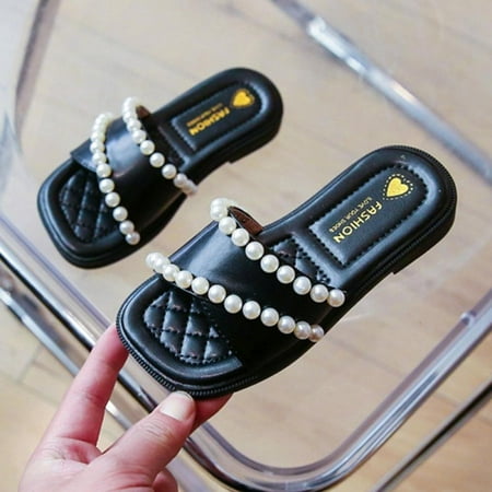 Baozhu Children Girls Sandals Slides Kids Summer Beach Sandals Cute Pearl Design Princess Sweet Kids Slippers for Bath Swimming Slipper
Baozhu Children Girls Sandals Slides Kids Summer Beach Sandals Cute Pearl Design Princess Sweet Kids Slippers for Bath Swimming Slipper