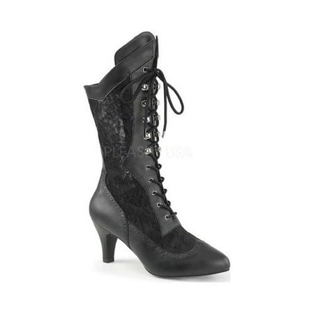 Women s Pleaser Pink Label Divine 1050 Lace-Up Boot