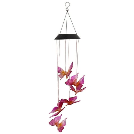 NICEXMAS Solar Wind Chime Light LED Hanging Colorful Lamp Decorative Garden Lights (Colored Butterfly)
NICEXMAS Solar Wind Chime Light LED Hanging Colorful Lamp Decorative Garden Lights (Colored Butterfly)
